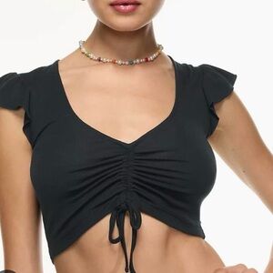 Aritzia Sunday best soda pop top S
